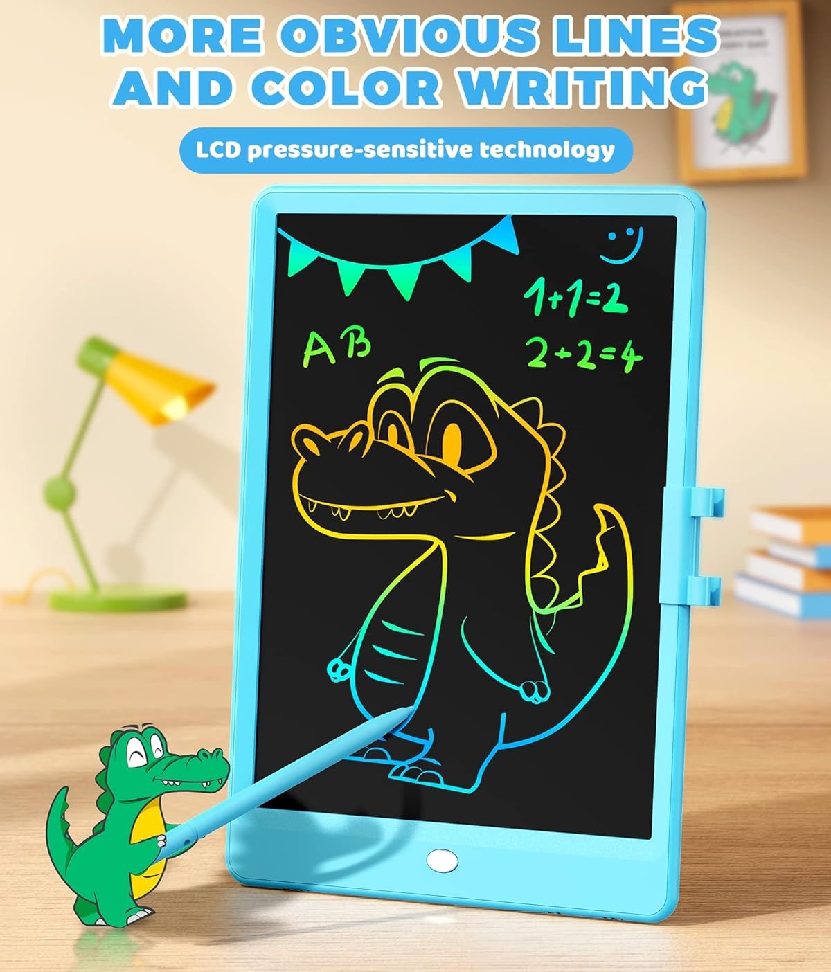 ColorScribe™ Colour LCD Writing Tablet -- كمبيوتر لوحي للكتابة بشاشة LCD ملونة