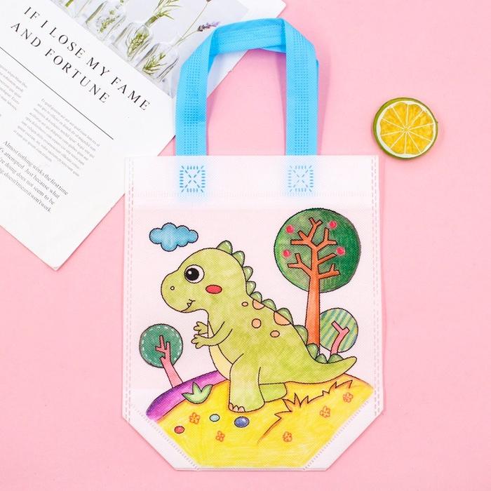 GrafiBag™ Kids’ Graffiti Canvas Bag Set -- مجموعة حقائب قماشية للأطفال برسومات جرافيتي